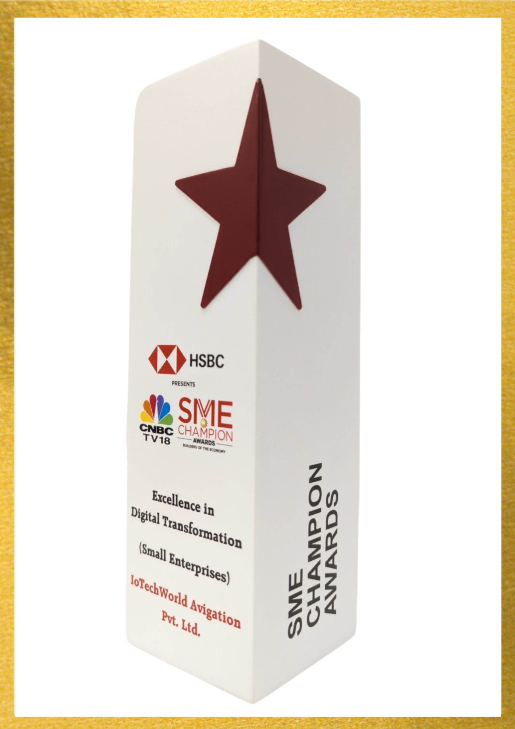 Excellence Awards for Digital Transformation by SME Champion Awards